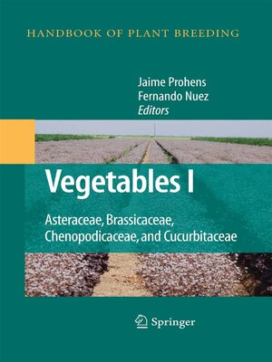 cover image of Vegetables I